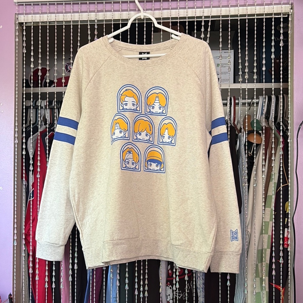 Tiny Tan Crew Sweater